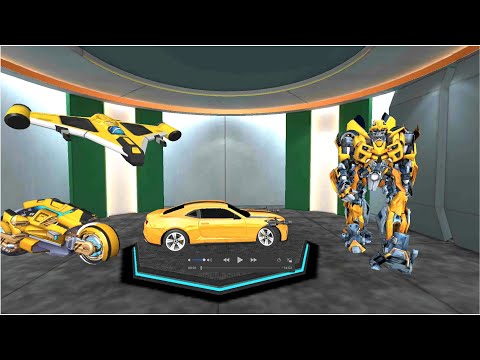 Flying Jet Robot Car Transform Games 2020 | Kieu Huong