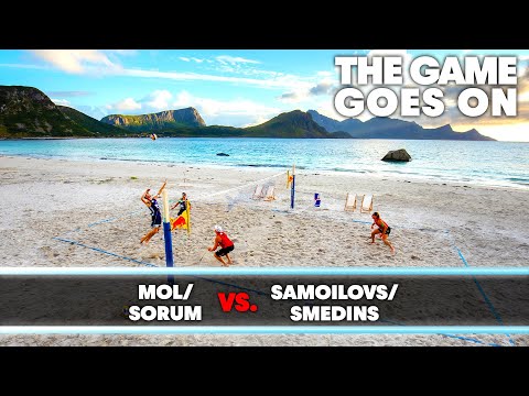 Mol/Sorum vs. Samoilovs/Smedins - Epic Beach Volleyball Match! | Lofoten Islands (NOR)