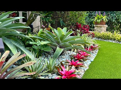 Sharing a glimpse of these private, tropical Florida gardens