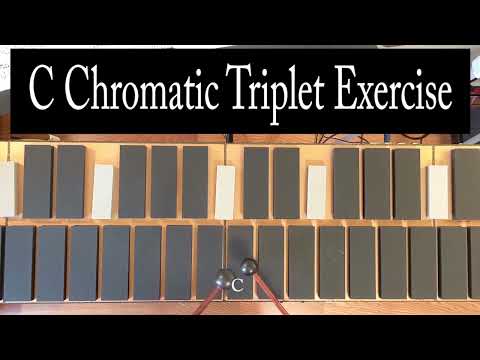 C Chromatic Triplet Exercise