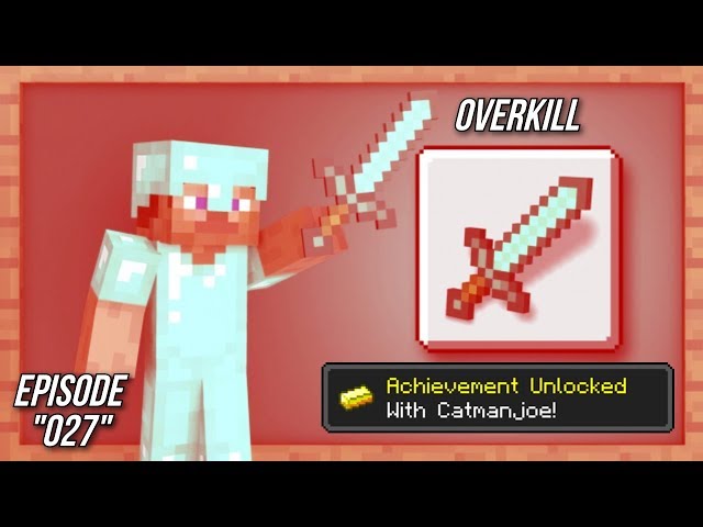 Minecraft Achievement Guide Overkill