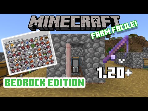 *NEW* FISHING FARM Ultimate for Bedrock Edition 1.20+!!! || MINECRAFT ITA
