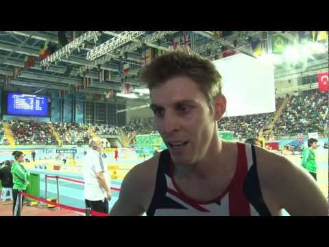 Istanbul 2012 Mixed Zone: Richard Buck GBR