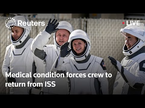 Medical condition forces crew return from International Space Station