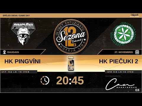 2022 11 27 HK Pingvīni - HK Piečuki 2