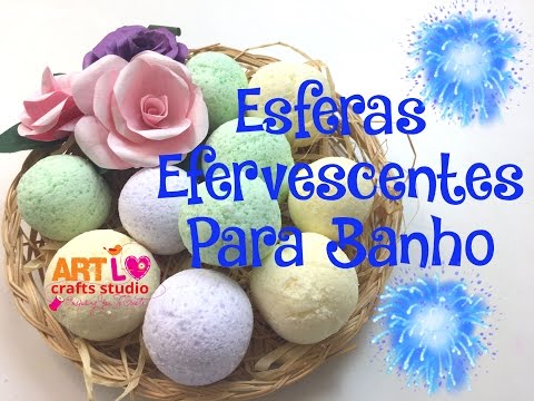 Esferas Efervescentes Para Banho-Bath Bomb Recipe E 56