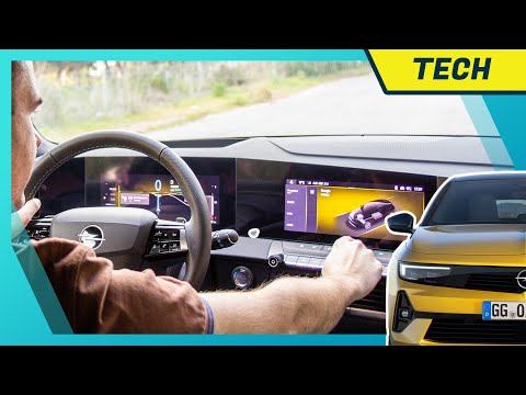 Opel Astra 2022: Pure Panel & Bedienung während der Fahrt 😬 Cockpit Astra vs. Golf!