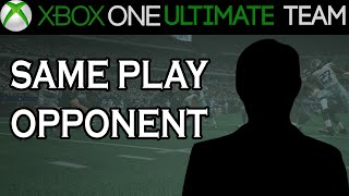 NFL - Madden NFL 15 Ultimate Team - SAME PLAY OPPONENT | NFL Madden 15 Gameplay