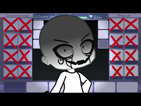 страшный баг Gacha life