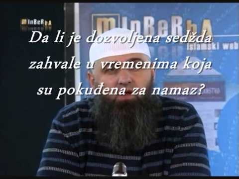 Da li je dozvoljena sedžda zahvale u vremenima koja su pokuđena