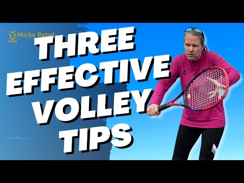 THREE SIMPLE Tennis Volley tips that made me world-class!