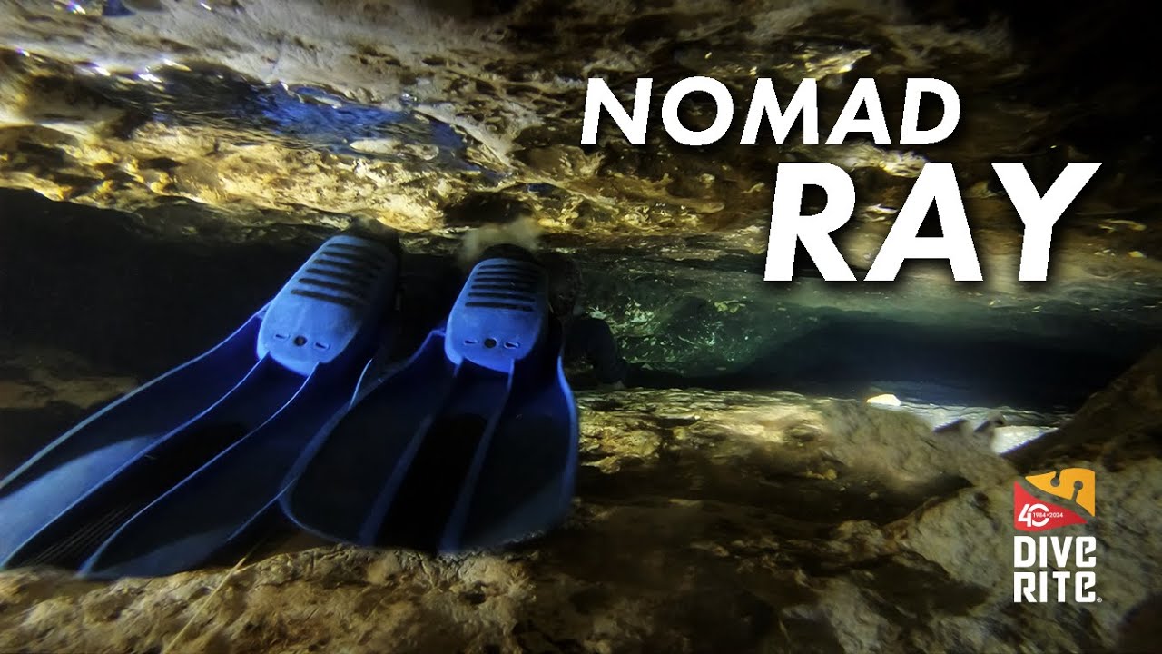 Nomad RAY: Sidemount Restriction (Fins for Scale!)