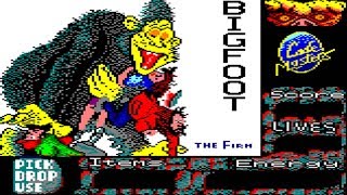 [Amstrad CPC] Bigfoot - Longplay