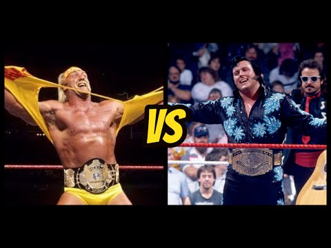 Hulk Hogan vs The Honky Tonk Man