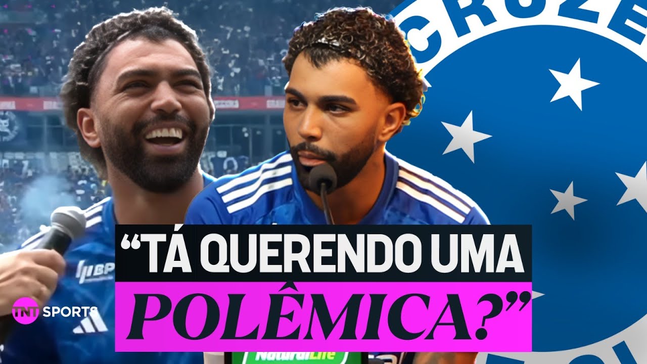 GABIGOL: "POSSO PROMETER MUITA DEDICAÇÃO!" | VEJA A COLETIVA DE APRESENTAÇÃO DO GABIGOL NO CRUZEIRO!