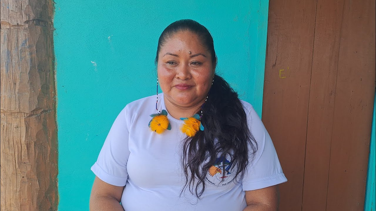 Immaculata Casimero, a Wapichan woman & co-founder of the Wapichan Wiizi Women’s Movement. 
