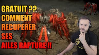 GRATUIT ?? Comment récupérer son skin d'ailes RAPTURE !!! Path of Exile 3.18 SENTINEL :D