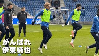 ワッフルとフリッツとビールとムール貝を片手に、伊東純也を見る Part12