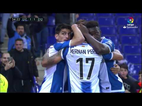 Hernan Pérez 2016-17 / RCD Espanyol - Real Sociedad