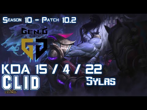 Gen Clid SYLAS vs RENEKTON Mid - Patch 10.2 KR Ranked