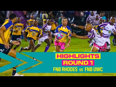 Round 1 HIGHLIGHTS:  FNB Rhodes vs FNB UWC - 2023