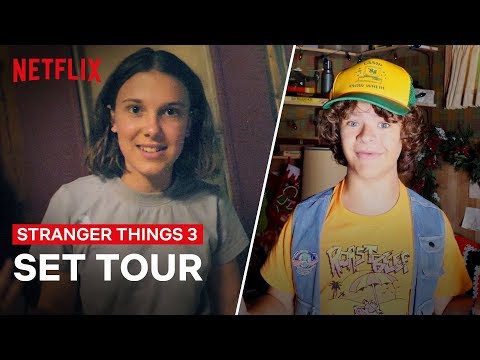 Stranger Things 3 Cast Give You An All Access Behind the Scenes Tour | Netflix