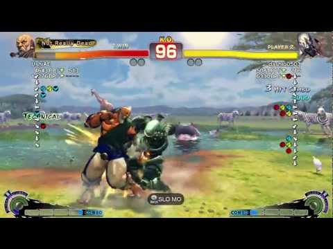 UshiAE (Gouken) vs Dashio (Seth) - AE 2012 Endless Match *720p HD*