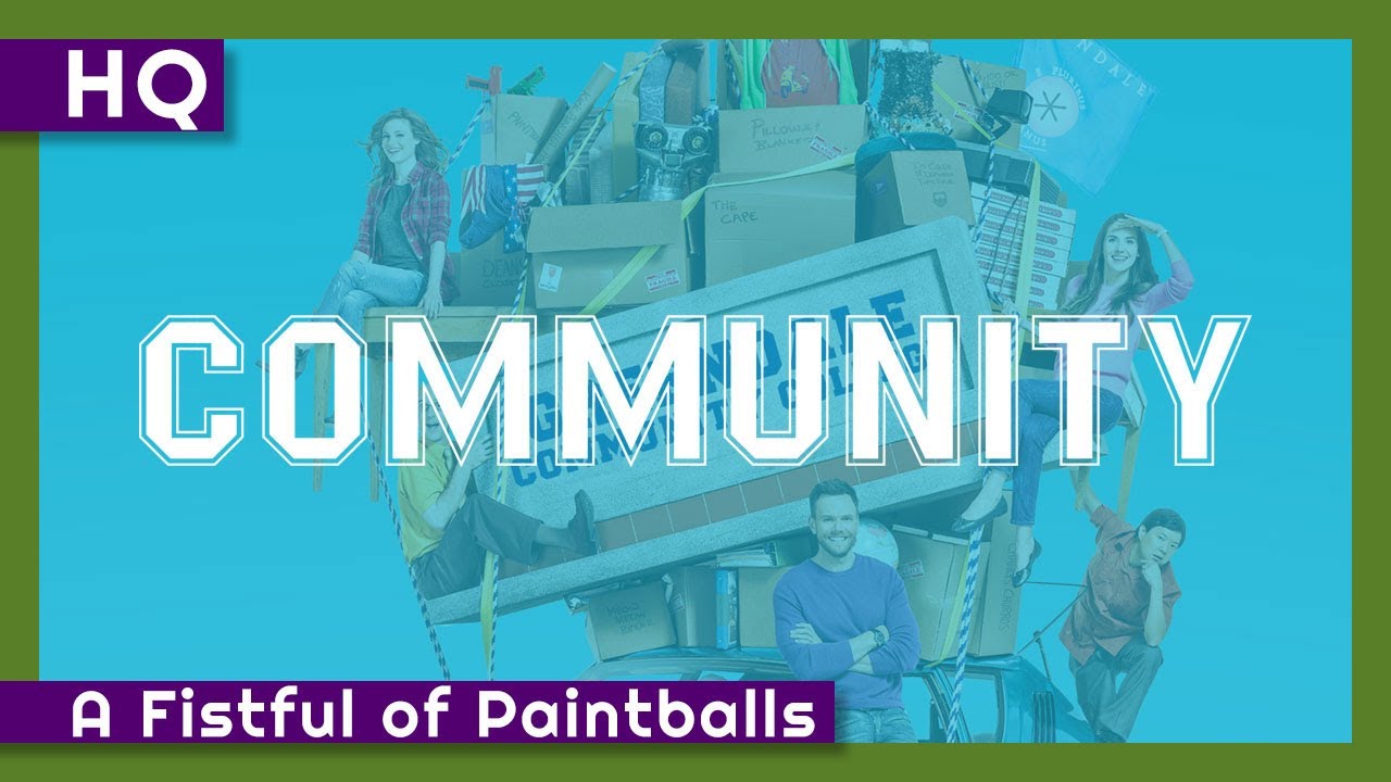 Community (2009-2015) "A Fistful of Paintballs" Intro