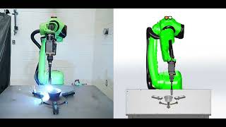 Robotic Additive Manufacturing Side by Side