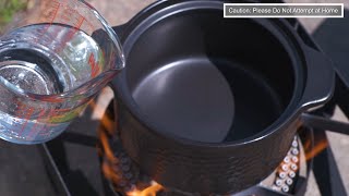 Clay Pot Test: Pour Water into a 1000°F Claypot