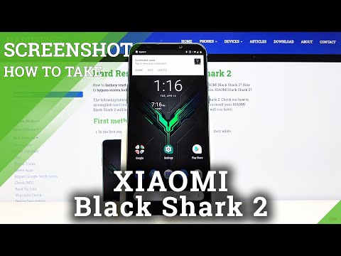 How to Take Screenshot on XIAOMI Black Shark 2 - Capture Screen