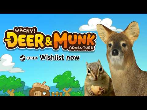 WACKY! Deer & Munk Adventure — Steam Trailer