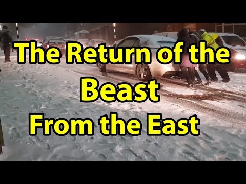 The Return of The Beast from the East March 17th 2018 Snow Storm