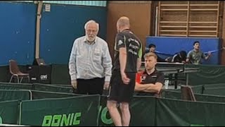 Co.Bundestrainer Bemängelt AUFSCHLÄGE ! L.Hielscher(2240TTR) : O.Birriel(2128TTR)