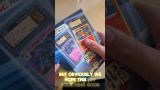 Opening a Pokemon mystery graded card! #pokemon #pokemontcg #shorts #shortvideo #pokemonchannel