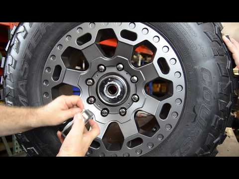 Installation of Mile Marker 449SS Hubs, with alignment pin
