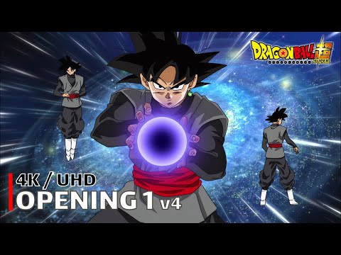 Dragon Ball Super - Opening 1 v4 (Chouzetsu☆Dynamic!) | 4K UHD Creditless | Subtitles