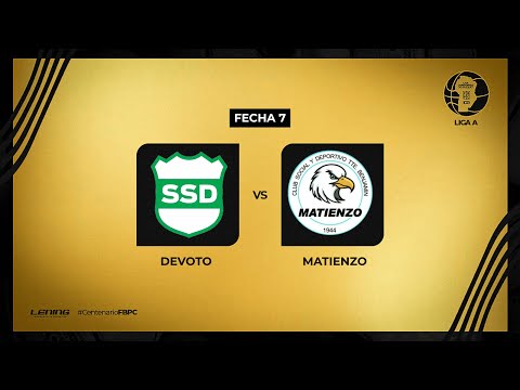 LIGA CORDOBESA ‘’A’’ – FECHA 7 – SSD (DEVOTO) 59 – 75 MATIENZO (CÓRDOBA) – 14/09/2025