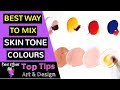 Paint Colors To Mix To Make Skin Tone