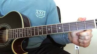 How To Play Good as Gold by Moon Taxi on Guitar