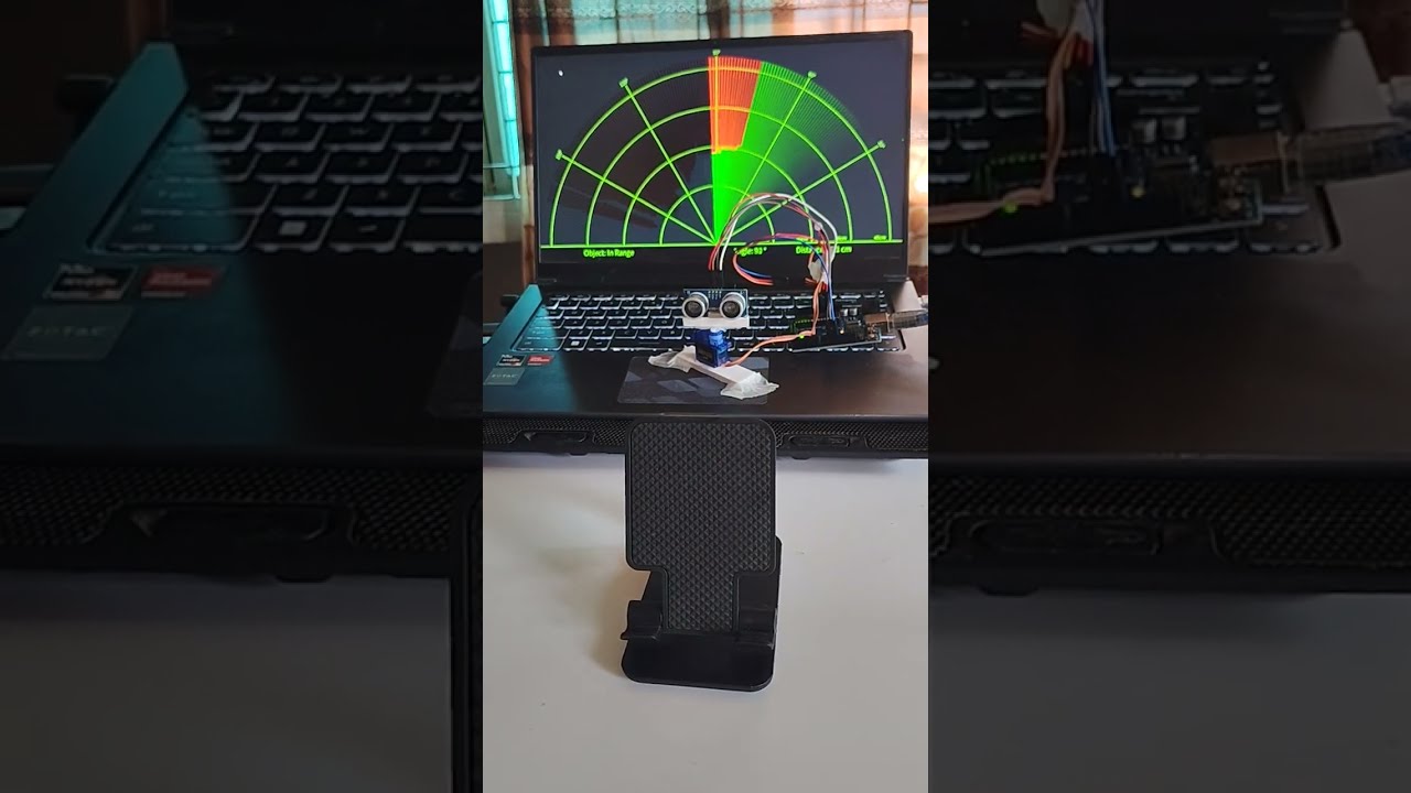 Arduino Sonar Radar | Real-Time Object Detection with Ultrasonic Sensor & Servo