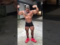 Muscle worship flex afther workout