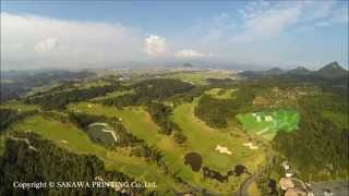 preview picture of video 'ゴルフコース 空撮　サンセットヒルズカントリークラブ Japan Golf Course Sunset Hills'