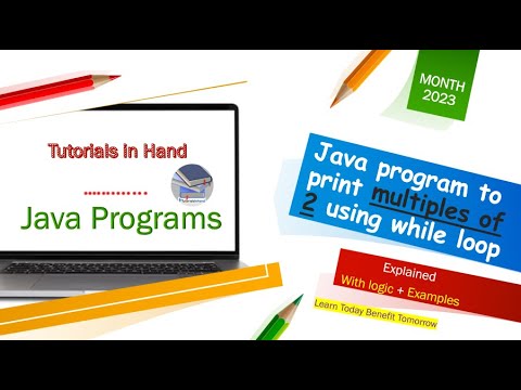 Java Program To Print Multiples Of 2 Using While Loop Explained With Examples Java