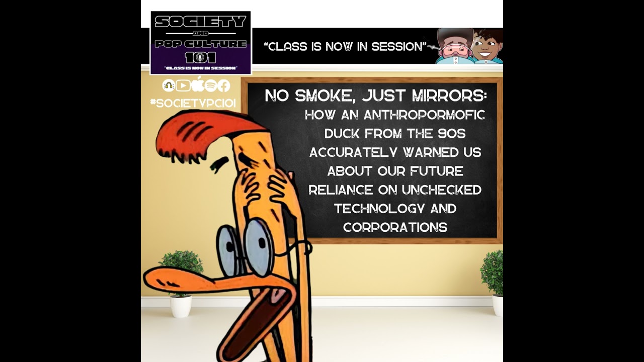 Cult Classic 90s TV Show, Duckman Warned Us About Big Technology and Corporations Running Our Lives