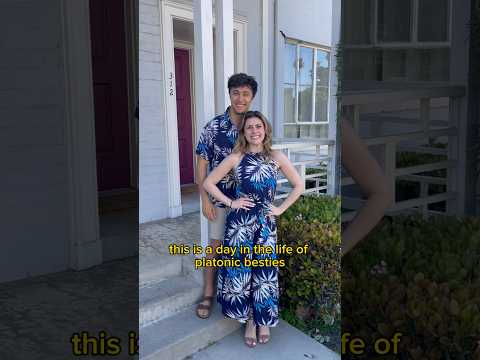 Day in the life of platonic friends #shorts