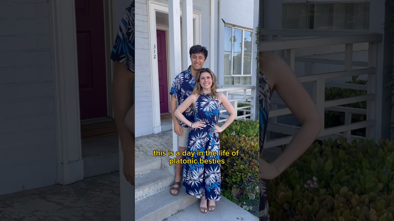 Day in the life of platonic friends #shorts