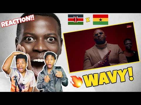 KHALIGRAPH JONES x SARKODIE - WAVY (OFFICIAL VIDEO) - REACTION VIDEO!