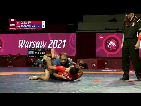 BRONZE Men's GP No-Gi - 66 kg: V. DABUSH (ISR) v. A. POGHOSYAN (ARM)