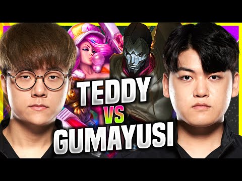 T1 TEDDY VS T1 GUMAYUSI! - T1 Teddy Plays Miss Fortune ADC vs T1 Gumayusi Jhin! | Preseason 11